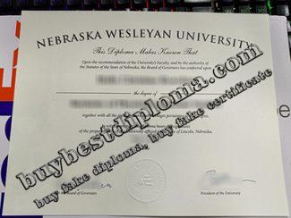 Nebraska Wesleyan University diploma, Nebraska Wesleyan University degree,