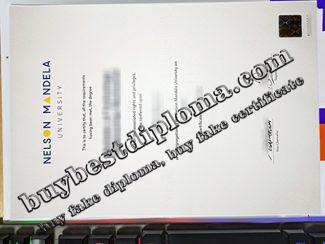 Nelson Mandela University degree, Nelson Mandela University diploma,