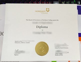 NorQuest College diploma certificate