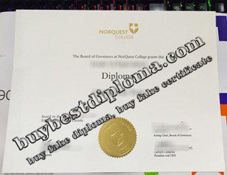 NorQuest College diploma certificate