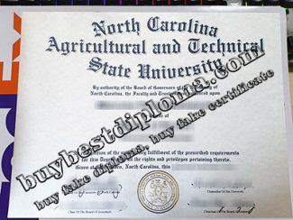 North Carolina Agricultural and Technical State University diploma, fake North Carolina A&T State University degree,