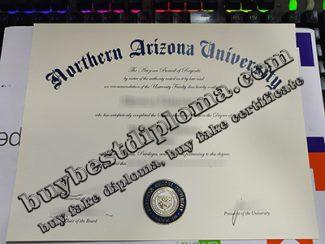 Northern Arizona University diploma, Northern Arizona University certificate,