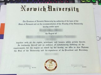 Norwich University diploma, fake Norwich University degree,