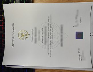 University Of Oxford fake certificate