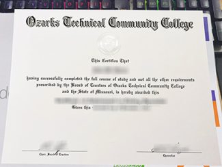 Ozarks Technical Community College diploma, Ozarks Technical Community College certificate,