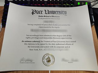 fake Pace University diploma