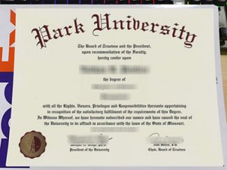 Park University diploma, fake Park University degree,