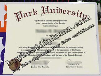 Park University diploma, fake Park University degree,