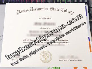 Pasco-Hernando State College diploma, Pasco-Hernando State College certificate,