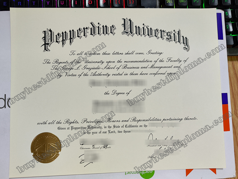 buy Pepperdine University diploma, Pepperdine University certificate,