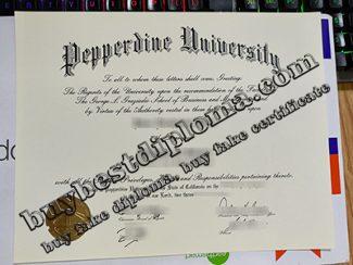 buy Pepperdine University diploma, Pepperdine University certificate,