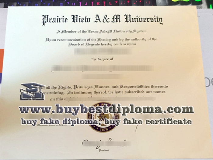 buy Prairie View A&M University diploma,