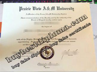 buy Prairie View A & M University MBA diploma