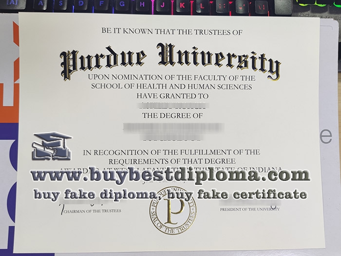 Purdue University fake diploma, Purdue University transcript, fake Purdue University certificate,