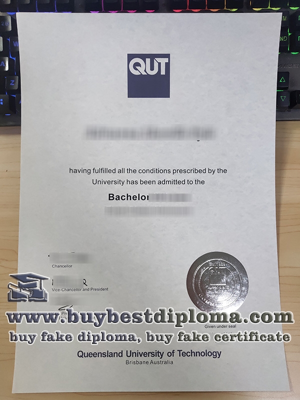 buy fake QUT degree