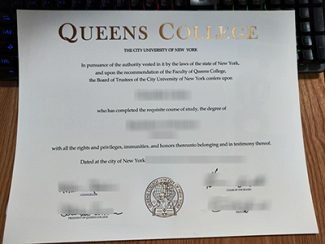 CUNY-Queens College degree, Queens College diploma,