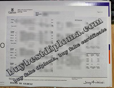 5 Steps To Order A Fake Queen's University Transcript