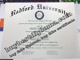 Radford University fake diploma,