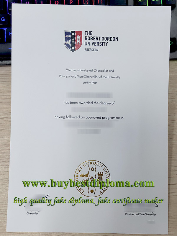 Robert Gordon University degree, Robert Gordon University diploma, fake Robert Gordon UniversityRobert Gordon University certificate,