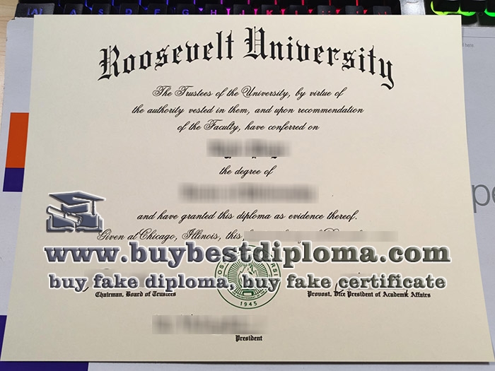 Roosevelt University diploma, fake Roosevelt University degree,