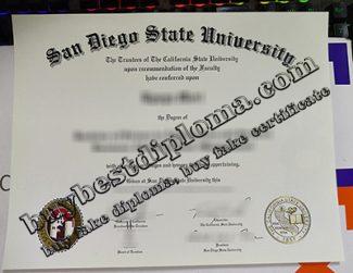 buy SDSU degree