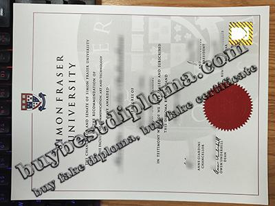 Steps to Get Simon Fraser University Fake Diploma and Transcript