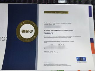 SHRM-CP certificate, Human Resource Management certificate,