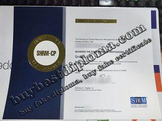 SHRM-CP certificate, Human Resource Management certificate,