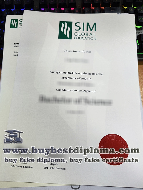 SIM Global Education diploma, SIM GE degree,