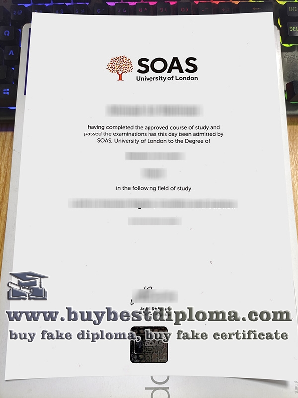 SOAS University Of London degree, School of Oriental and African Studies diploma,