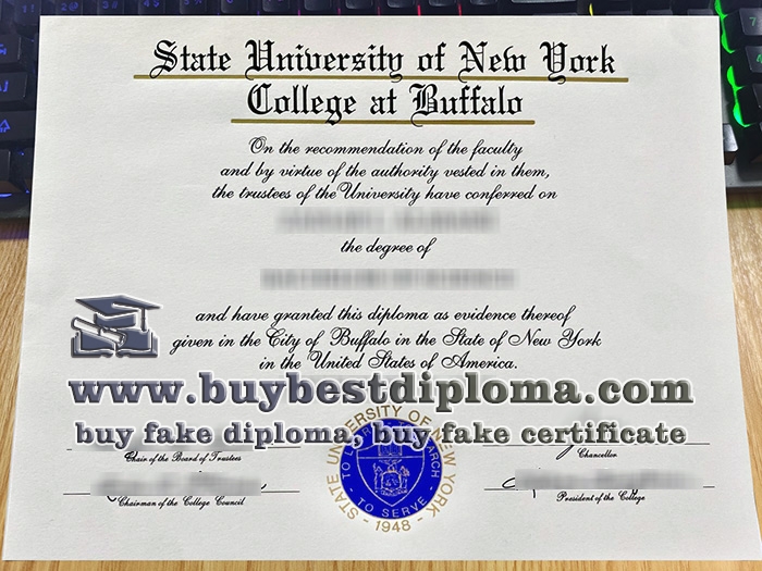 Buffalo State College diploma 2022, SUNY Buffalo State diploma,