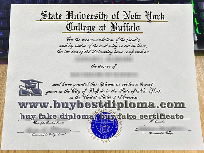 College at Buffalo diploma, University at Buffalo degree,