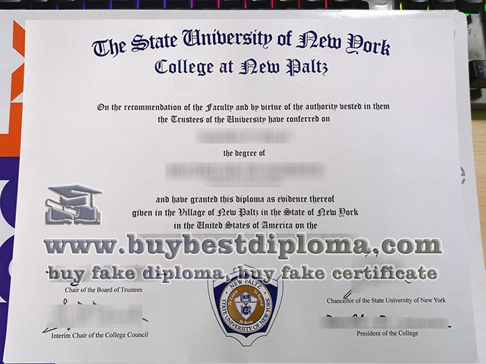 SUNY New Paltz diploma, State University of New York at New Paltz degree,