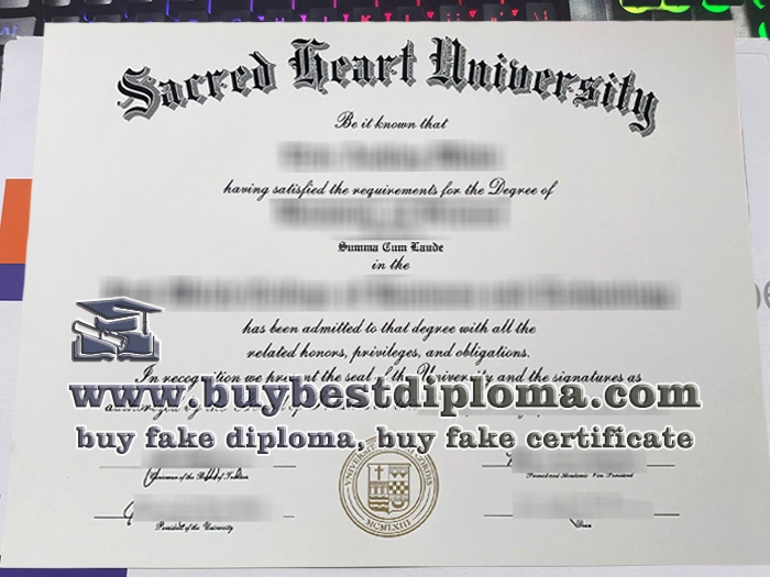 fake Sacred Heart University diploma,