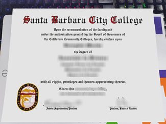 Santa Barbara City College diploma, Santa Barbara City College certificate,