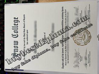 Snow College diploma, Snow College certificate,