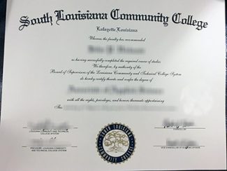 South Louisiana Community College diploma, South Louisiana Community College certificate,