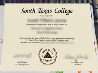 South Texas College diploma, South Texas College certificate,
