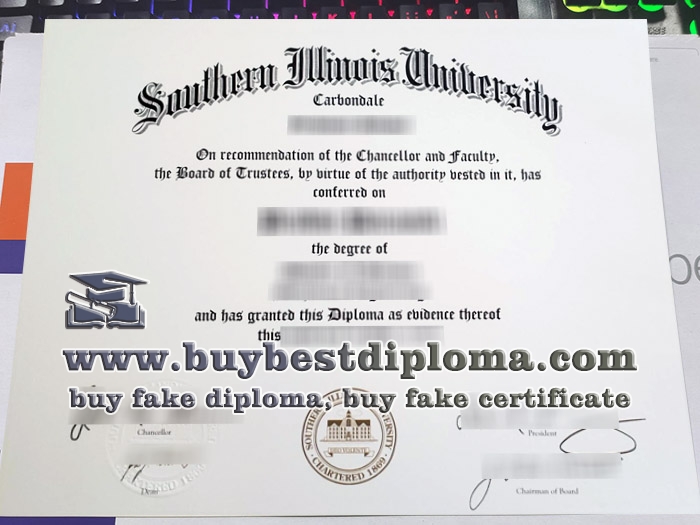 fake SIU certificate, Southern Illinois University diploma,