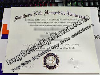 Southern New Hampshire University degree, SNHU diploma,