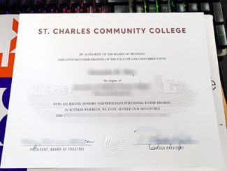 St Charles Community College diploma, St Charles Community College degree,