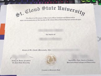 St. Cloud State University diploma,