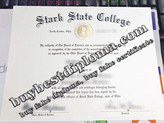 Stark State College diploma, Stark State College certificate,