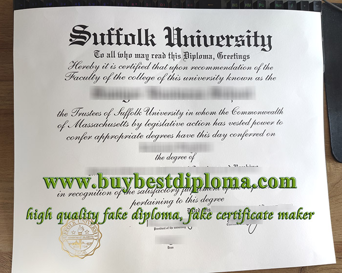 Suffolk University diploma, Suffolk University degree, Suffolk University certificate,