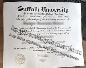 Suffolk University diploma, Suffolk University degree, Suffolk University certificate,