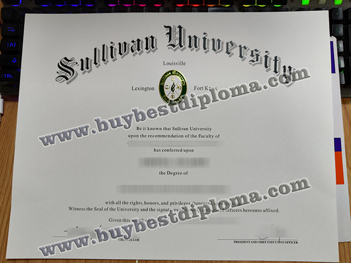 Sullivan University diploma, Sullivan University degree,