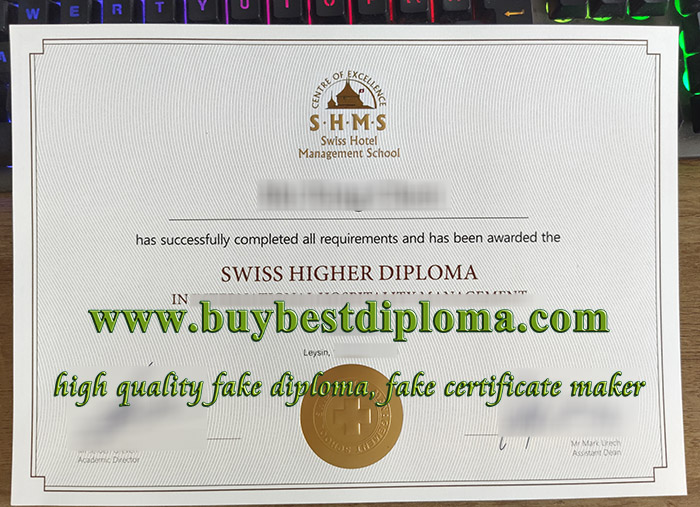 Swiss Hotel Management School diploma, Swiss Hotel Management School degree, SHMS diploma, hospitality management diploma,