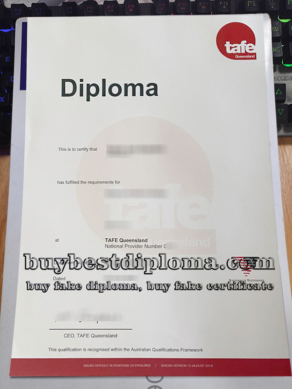 TAFE QLD diploma, TAFE Queensland certificate,