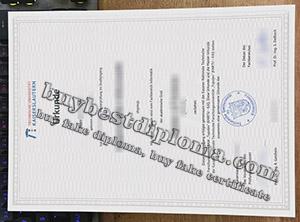 Technische Universität Kaiserslautern urkunde, fake TU Kaiserslautern diploma, Technical University of Kaiserslautern degree.