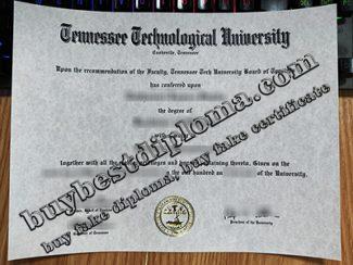 Tennessee Tech diploma, Tennessee Tech University degree,